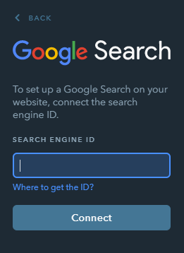 google search engine id